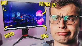 NÃO COMPRE ESSE MONITOR  Superframe Prisma 27 QHD 165Hz 1Ms [upl. by Shela19]