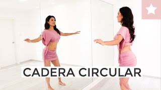 TUTORIAL DANZA ARABE 1  Cadera circular y sus variaciones [upl. by Yoccm587]