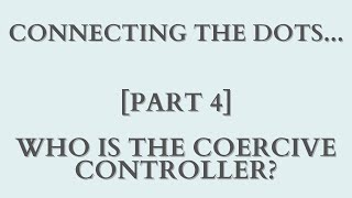 Part 4 Coercive Control amp Young People Who is the Coercive Controller [upl. by Ttihw]