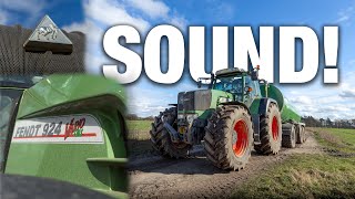 Gülle fahren mit Fendt 924 Vario TMS  SOUND  GoPro onboard  Landwirtschaft  Farming [upl. by Mayeda]