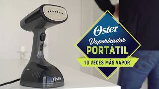 Vaporizador portátil Oster® GCTES100 para remover arrugas fácilmente [upl. by Idnic]