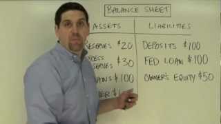 Macro Unit 4 Question 2 Bank Balance Sheet [upl. by Ahsital]