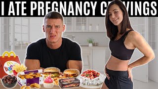 Eating my wifes pregnancy cravings for 24 hours [upl. by Elodie]