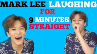 mark lee laughing for LITERALLY 9 minutes straight [upl. by Ahsertal934]