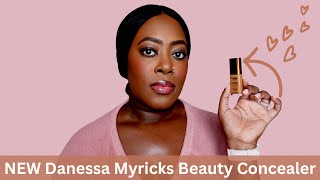 NEW DANESSA MYRICKS YUMMY SKIN BLURRING BALM POWDER REVIEW ON DARK SKIN  FIRST IMPRESSIONS [upl. by Kosaka]