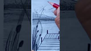 How ro drawing coconut tree in a simple way  drawing coconut tree art drawing plant drawing [upl. by Dnallor]