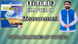 🔴BRANCHES OF PHYSICS MEASUREMENTSCHAPTER 1CLASS XII [upl. by Ennagroeg676]