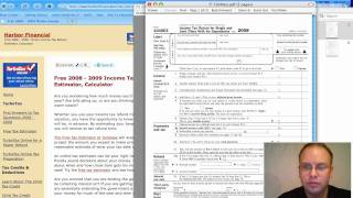 Federal Income Tax Married Filing Jointly 2012 2013 [upl. by Learrsi]