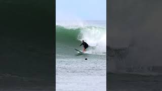 Longboarder at VLand surfing [upl. by Limak]