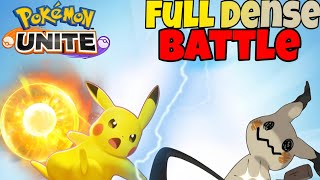 Mimikyu vs Pikachu  Mimikyu Pokemon unite  mimikyu review [upl. by Noirb946]