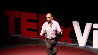 Why do we ask questions Michael quotVsaucequot Stevens at TEDxVienna [upl. by Dag]