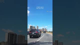 Driving on Lake Shore Drive Chicago 🇺🇸 downtown travel chicago usa downtownchicago shorts [upl. by Nnylsaj304]