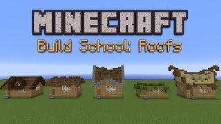 Minecraft Build School Roofs [upl. by Bina598]