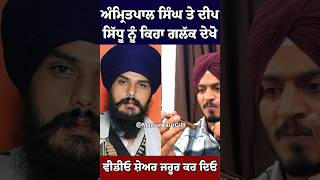 Amritpal Singh Waris Punjab De Deep Sidhu Latest amritpalsingh ytshorts deepsidhu [upl. by Ahsielat]