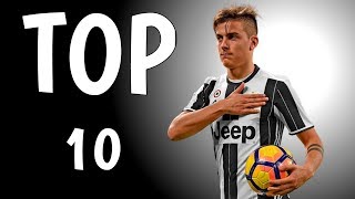 ТОП 10 ГОЛА НА DYBALA [upl. by Skantze810]