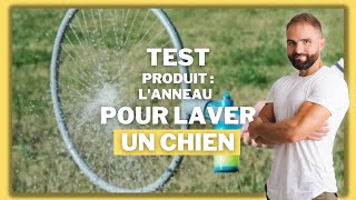 TEST PRODUIT POUR CHIEN  ANNEAU DE LAVAGE POUR LAVER UN CHIEN [upl. by Anaitit112]