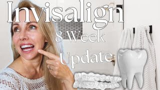 Invisalign 8 week Update [upl. by Aihsela]