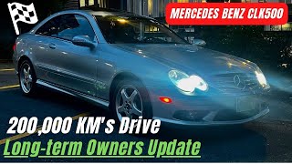 CLK500 125000 Mile 200000KMs Update Journey with my Merc  A LongTerm Ownership Review [upl. by Romie]