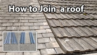 How to Join a Roof  Install and Fit a Bonding Gutter [upl. by Ilrebma640]