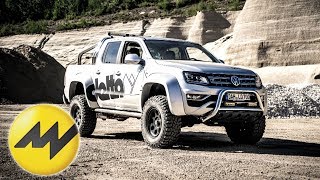 SuperPickup Challenge  Amarok Delta vs Toyota Hilux Nestle  Motorvision [upl. by Neryt942]