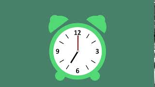 Alarm Clock Animation  Motion Graphics  After effects cc 2019 [upl. by Gardia]