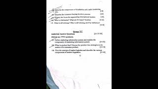 BBS 3rd Year Marketing Question Paper 2080 bbs3rdyear marketing [upl. by Ojybbob]