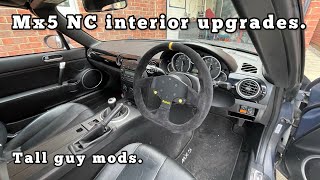 Mazda MX5 Miata interior mods [upl. by Enida]