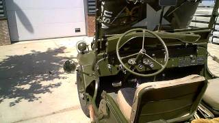 1944 Willy s MB ex US army jeep [upl. by Toiboid]