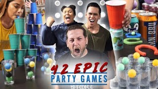 42 EPIC PARTY GAMES  Fun For Any Party [upl. by Ayrolg]