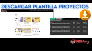 Cómo descargar la plantilla de proyectos de BIMdesign Consulting para REVIT  Paso a paso [upl. by Felton]