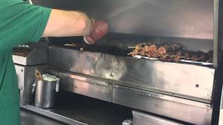 Shish Kabobs NYC Street Food review [upl. by Anifares]