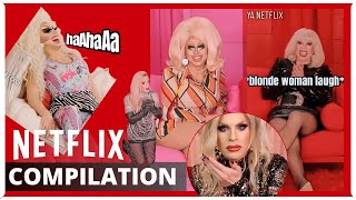 BEST MOMENT FROM THE TRIXIE AND KATYA NETFLIX SHOW… who went viral on social media COMPILATION [upl. by Siocnarf]