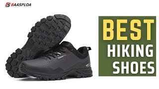 Best Hiking Shoes  Baasploa New Mens Hiking Shoes Review in 2024 [upl. by Rye866]