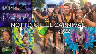 Vlog NOTTING HILL CARNIVAL 2022 “It’s Back Baby” [upl. by Atnauqahs902]