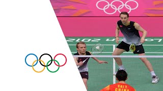 Mens Badminton Doubles Gold Medal Match  China v Denmark  London 2012 Olympics [upl. by Dnumsed]