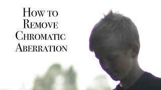 How to Remove Chromatic Aberration in Lightroom [upl. by Edric]