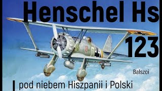 Henschel Hs 123  pod niebem Hiszpanii i Polski [upl. by Liagaba228]