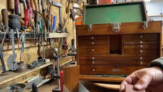 I found a Gerstner Machinist tool box full of tools Chest tour time capsule [upl. by Eicnarf628]