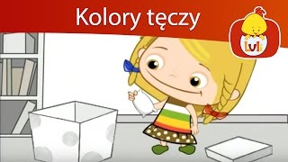 Kolory tęczy  Kolorowy dla dzieci Luli TV  Videos for babies [upl. by Ettedo]