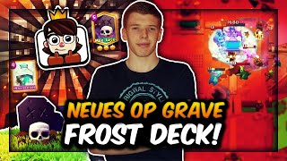 NEUES OP FRIEDHOF FROST DECK  BESTES FRIEDHOF DECK DER META  Clash Royale Deutsch [upl. by Leakcim945]