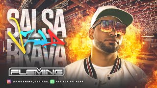 Salsa Brava Para Venezolanos  Dj Fleming El Demente De La Salsa 2023 [upl. by Saffier]