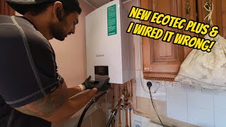 I Got The Wiring Wrong On The New Vaillant Ecotec Plus  A Day In The Life Of A Gas Engineer 66 [upl. by Nnyrat]