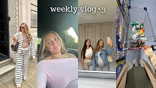 WEEKLY VLOG maternity shoot  bampm  matalan haul  hospital bag shopping 34 weeks pregnant [upl. by Eiduam]