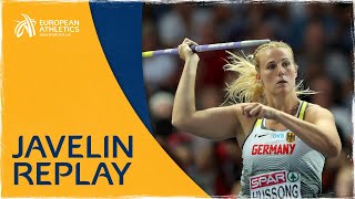 Womens Javelin Final  Berlin 2018 [upl. by Akcirehs]