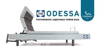 Odessa Posturematic Adjustable Power Base  Sealy Posturepedic [upl. by Aelam270]