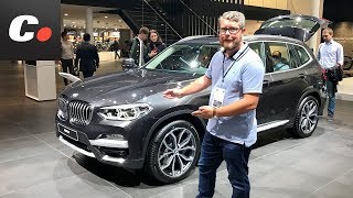 BMW X3 SUV  Salón de Frankfurt IAA 2017  Cochesnet [upl. by Aznarepse]