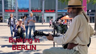 Busking in BERLIN  Suzie Q Strikes Again [upl. by Agnew803]