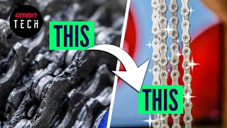 Mountain Bike Drivetrain Deep Clean  How To Wash amp Degrease Your Chain [upl. by Htabmas]