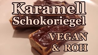 Vegane Rohkost Die leckerste Schokolade selber machen mit Karamellfüllung aus Mesquite [upl. by Walther]