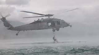 EODMU 11 and International Partners in Action at RIMPAC Jump Throws and Rescues [upl. by Yank]